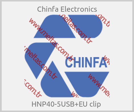 Chinfa Electronics - HNP40-5USB+EU clip 