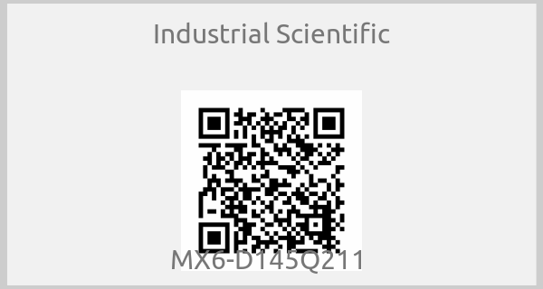 Industrial Scientific - MX6-D145Q211 