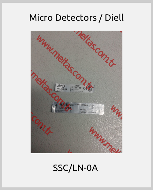 Micro Detectors / Diell - SSC/LN-0A 