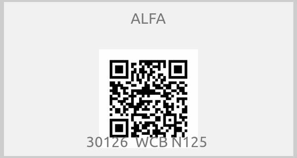 ALFA - 30126  WCB N125 