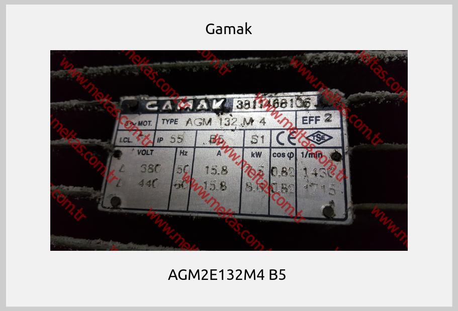 Gamak-AGM2E132M4 B5 