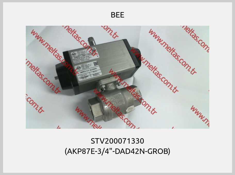 BEE - STV200071330 (AKP87E-3/4"-DAD42N-GROB)