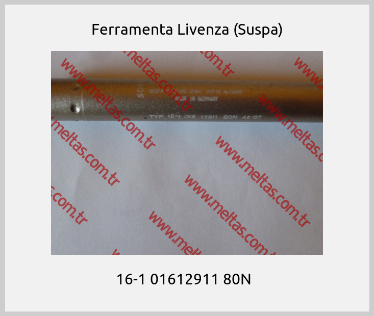 Ferramenta Livenza (Suspa) - 16-1 01612911 80N  