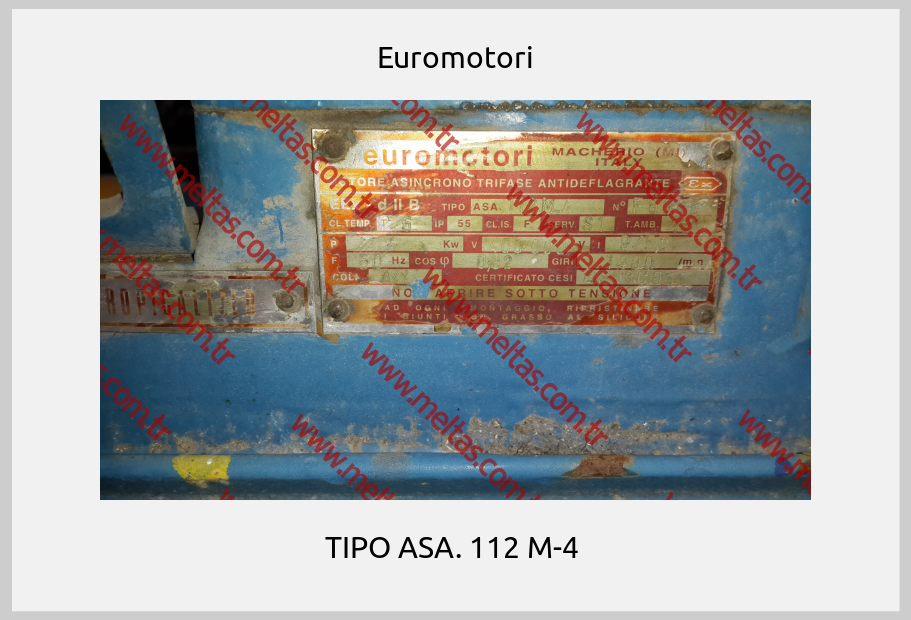 Euromotori - TIPO ASA. 112 M-4 