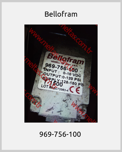 Bellofram - 969-756-100 