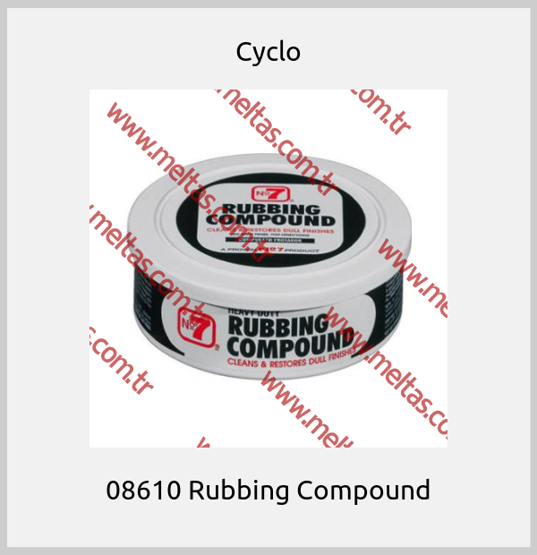 Cyclo - 08610 Rubbing Compound