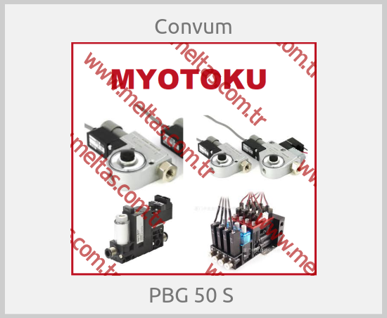 Convum-PBG 50 S 