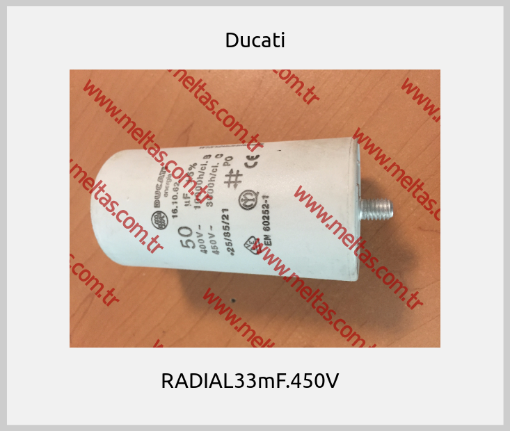 Ducati -  RADIAL33mF.450V  