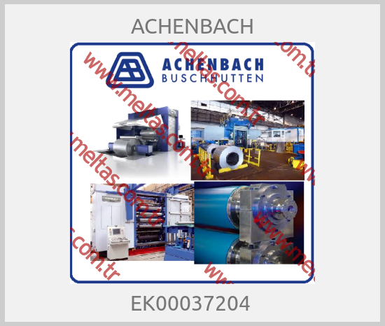 ACHENBACH - EK00037204 