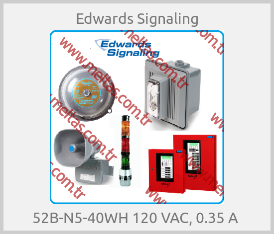 Edwards Signaling - 52B-N5-40WH 120 VAC, 0.35 A 
