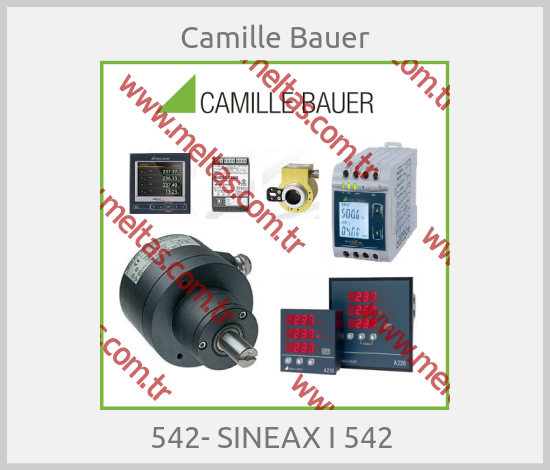 Camille Bauer - 542- SINEAX I 542 