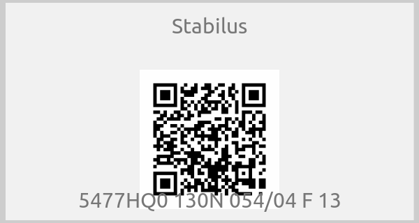 Stabilus-5477HQ0 130N 054/04 F 13