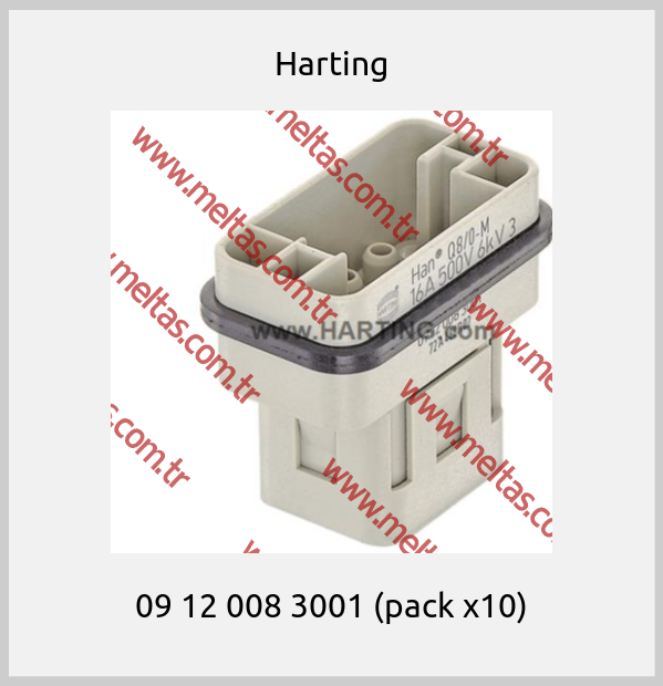 Harting - 09 12 008 3001 (pack x10)
