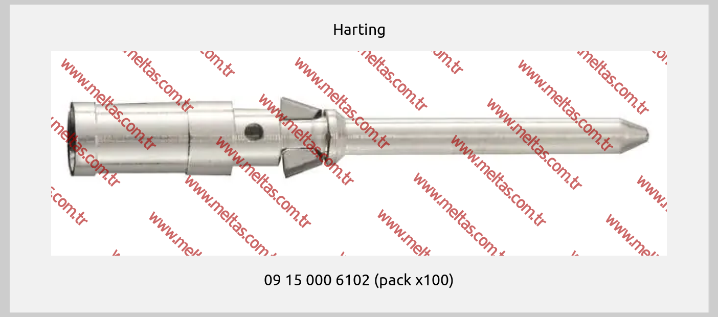 Harting - 09 15 000 6102 (pack x100)