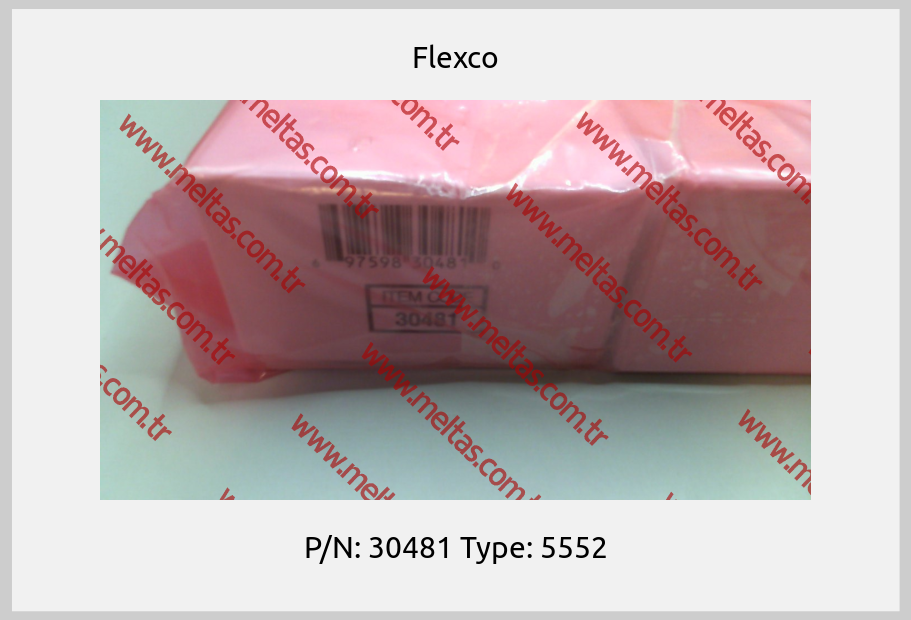 Flexco - P/N: 30481 Type: 5552