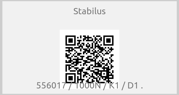 Stabilus - 556017 / 1000N / K1 / D1 .