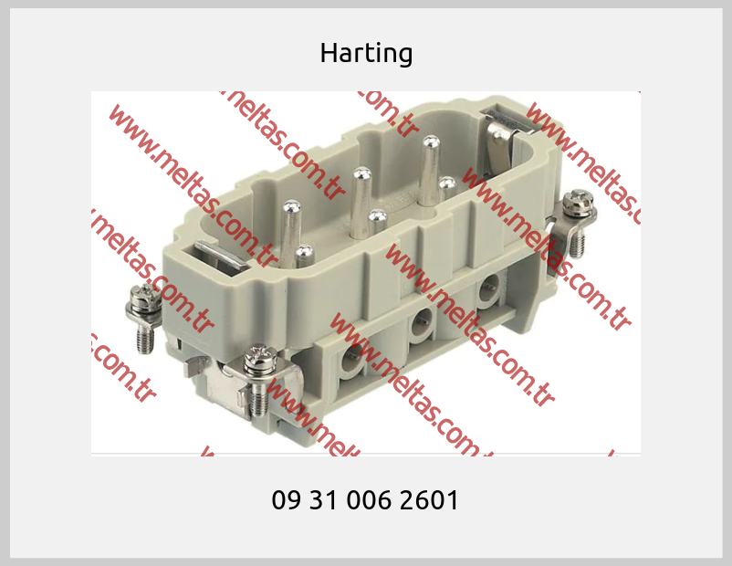 Harting - 09 31 006 2601
