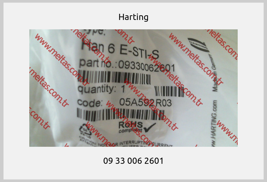 Harting - 09 33 006 2601