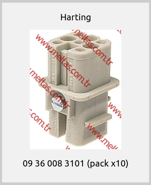 Harting - 09 36 008 3101 (pack x10)