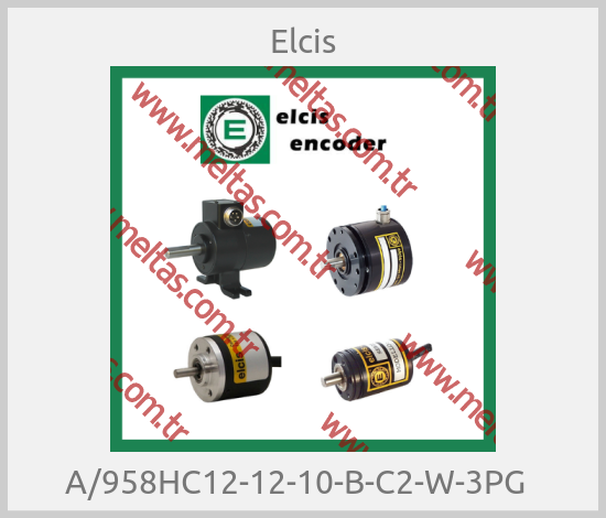 Elcis- A/958HC12-12-10-B-C2-W-3PG  