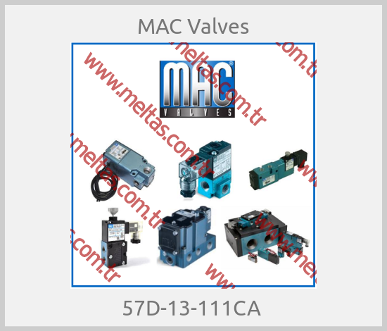 МAC Valves - 57D-13-111CA 