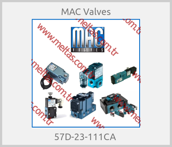 МAC Valves - 57D-23-111CA 