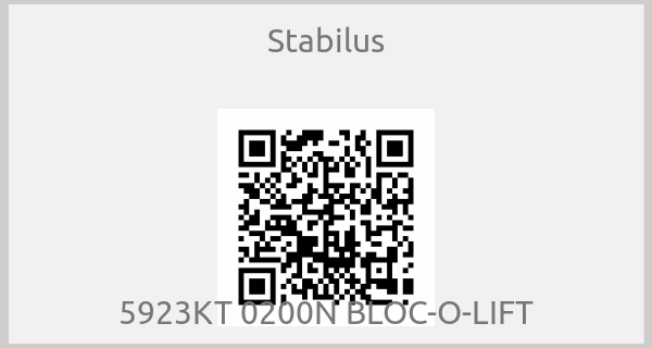 Stabilus - 5923KT 0200N BLOC-O-LIFT