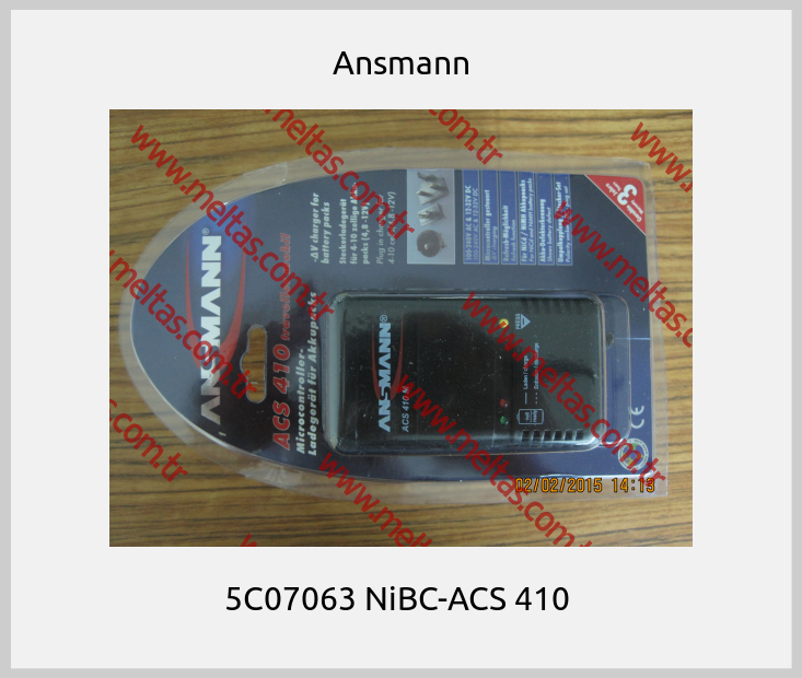 Ansmann-5C07063 NiBC-ACS 410 