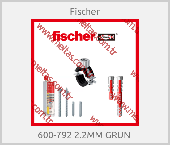 Fischer - 600-792 2.2MM GRUN 