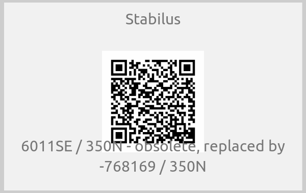 Stabilus - 6011SE / 350N - obsolete, replaced by -768169 / 350N