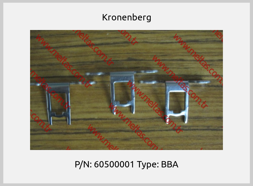 Kronenberg - P/N: 60500001 Type: BBA