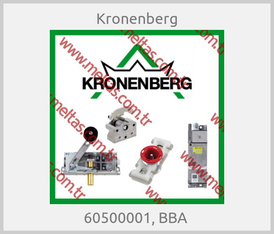 Kronenberg - 60500001, BBA 