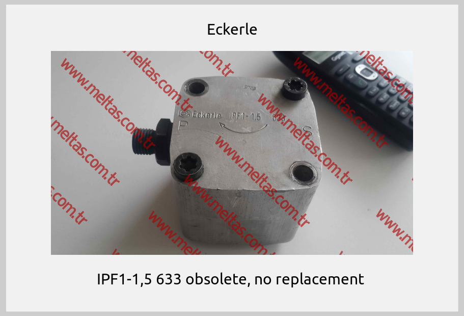 Eckerle - IPF1-1,5 633 obsolete, no replacement 