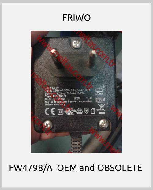 FRIWO - FW4798/A  OEM and OBSOLETE 
