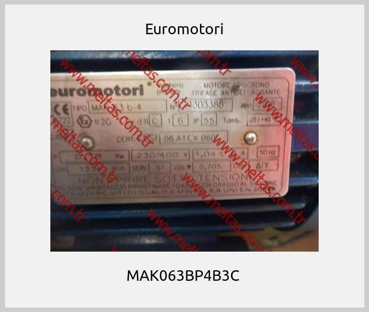Euromotori - MAK063BP4B3C 
