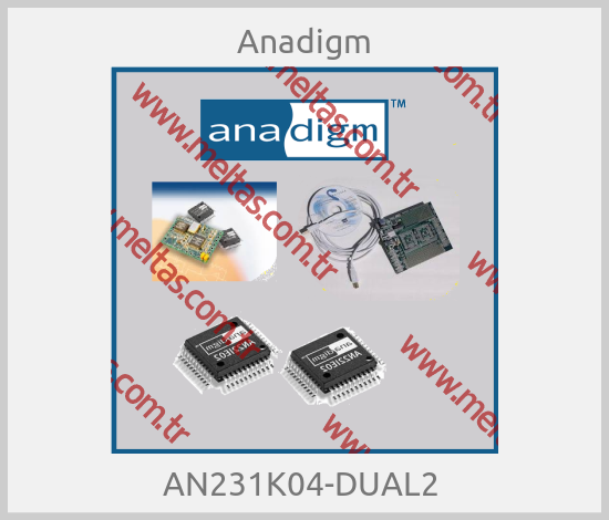 Anadigm - AN231K04-DUAL2 