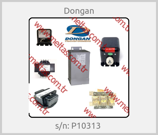Dongan-s/n: P10313 
