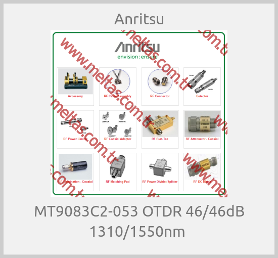 Anritsu-MT9083C2-053 OTDR 46/46dB 1310/1550nm 