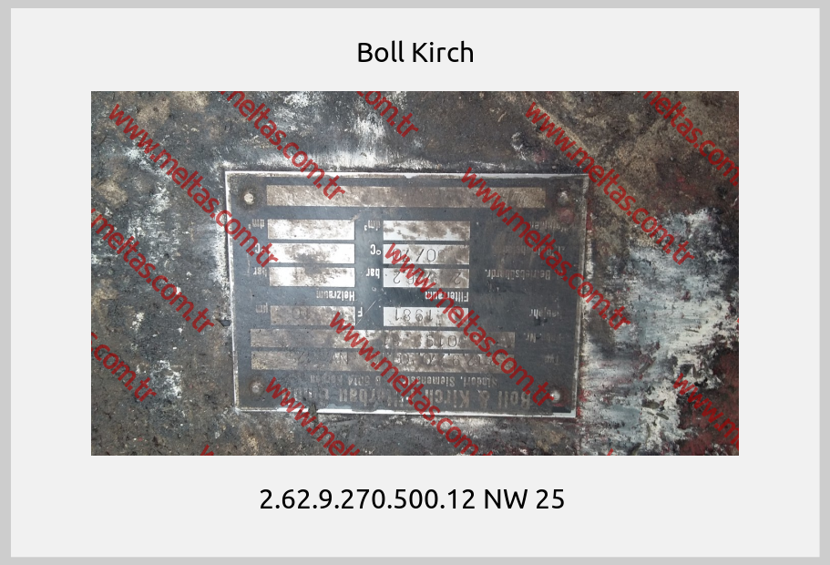 Boll Kirch - 2.62.9.270.500.12 NW 25 