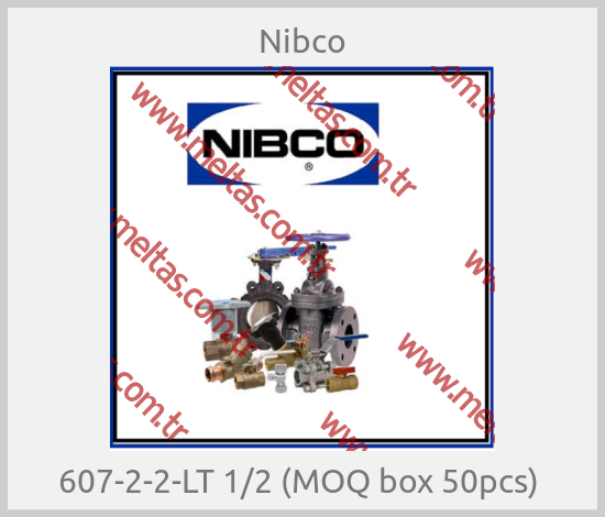 Nibco - 607-2-2-LT 1/2 (MOQ box 50pcs) 