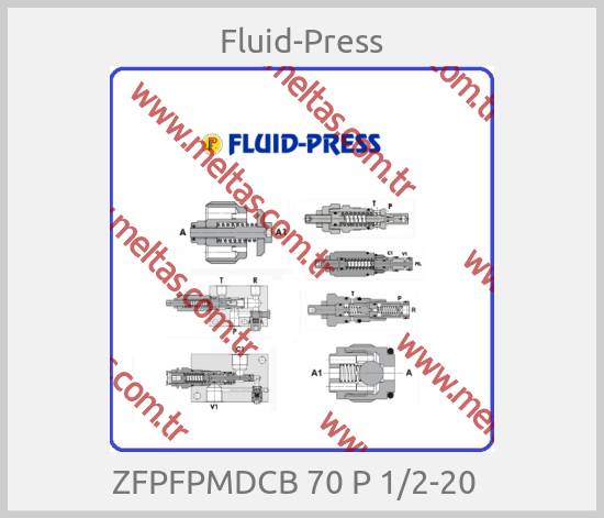 FLUID PRESS spa-ZFPFPMDCB 70 P 1/2-20  