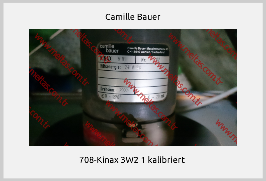 Camille Bauer-708-Kinax 3W2 1 kalibriert 