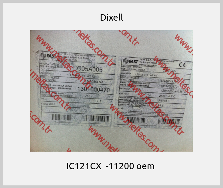 Dixell - IC121CX  -11200 oem 