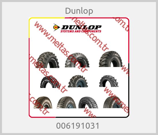 Dunlop - 006191031 