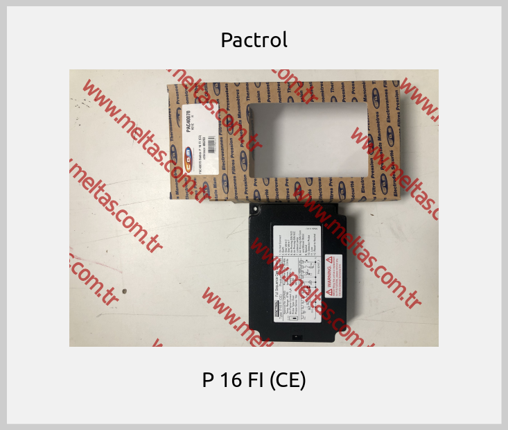 Pactrol - P 16 FI (CE)