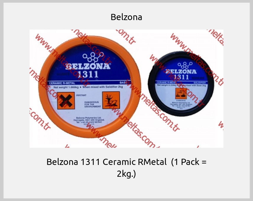 Belzona - Belzona 1311 Ceramic RMetal  (1 Pack = 2kg.)