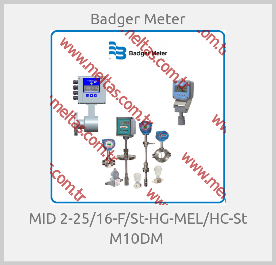 Badger Meter - MID 2-25/16-F/St-HG-MEL/HC-St M10DM 