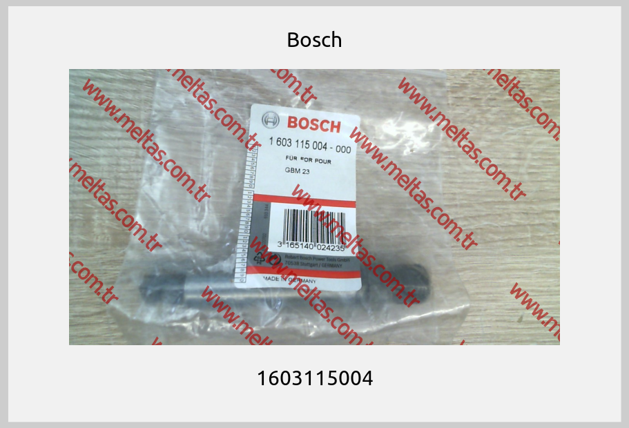 Bosch - 1603115004