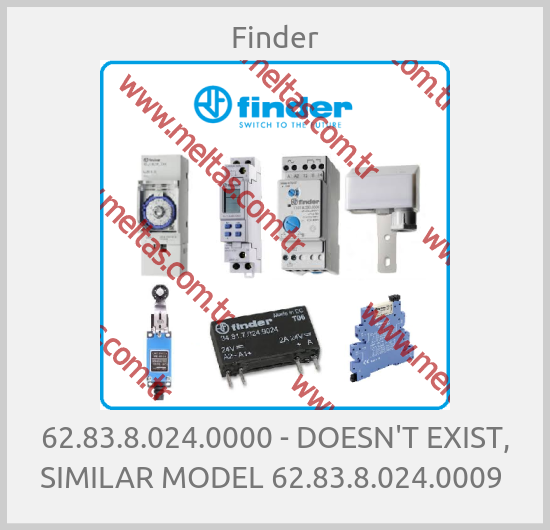 Finder - 62.83.8.024.0000 - DOESN'T EXIST, SIMILAR MODEL 62.83.8.024.0009 