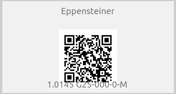 Eppensteiner - 1.0145 G25-000-0-M 
